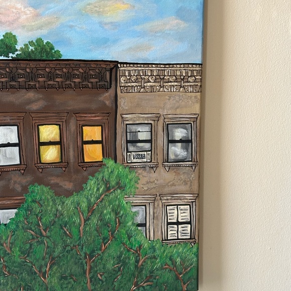 Original Art “Heaven over Brooklyn” 2024 - Picture 2 of 4